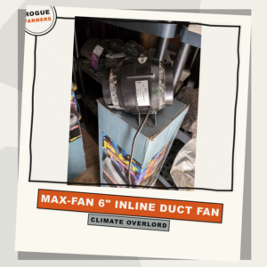 Max-Fan 6" Inline Duct Fan