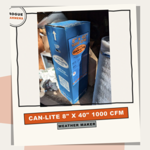 Can-Lite 8" x 40" 1000 CFM Carbon Filter