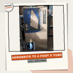Agrobrite T5 4 Foot 8 Tube Fluorescent Grow Light 240V