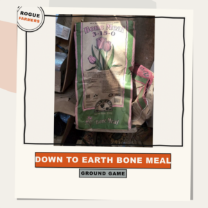 Down To Earth Bone Meal 3-15-0 Fertilizer, 50 lb bag