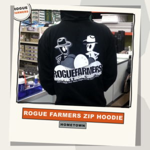 Rogue Farmers Zip Hoodie — official merch